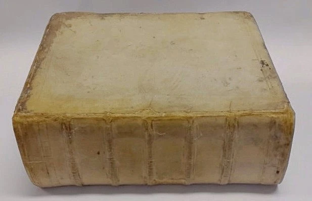 perkamenten boek restauratie